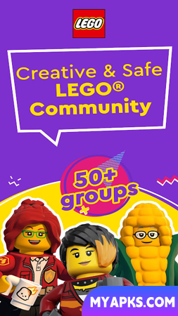 LEGO® Life: comunidade segura para crianças