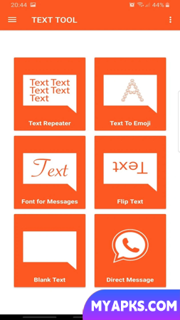 Repetidor de texto - texto elegante e