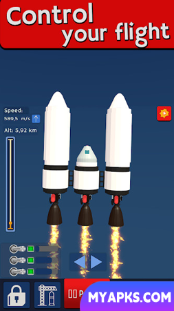 SpaceY: Simulador de voo espacial