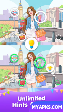 Differences Journey - encontrar jogos 9999+, procurar e encontrar diferenças