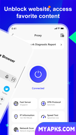 VPN privada - Navegador proxy