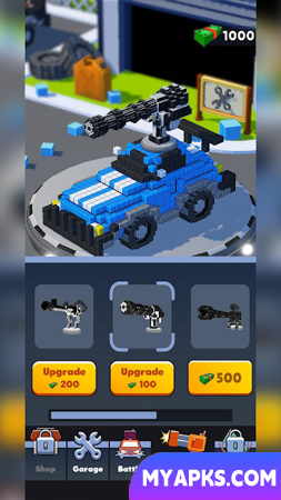 Cars Battle - Edição Voxel