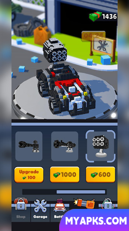Cars Battle - Edição Voxel