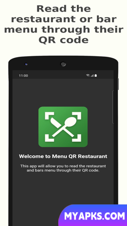 Menu do restaurante QR