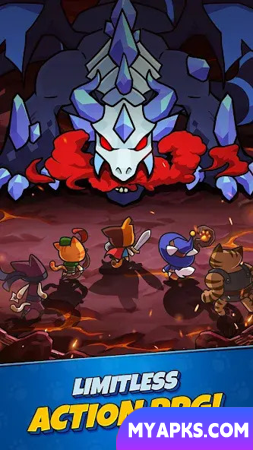 Legend of Cat: RPG de ação ocioso