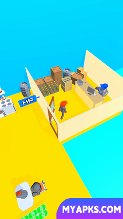 Garçom de trabalho - Tycoon