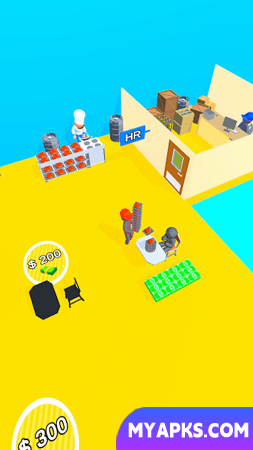 Garçom de trabalho - Tycoon