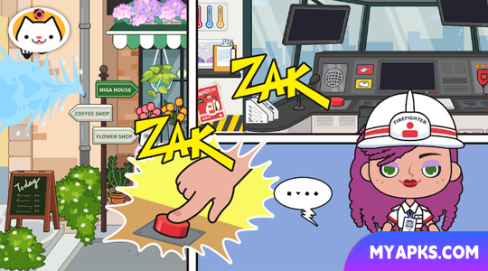 Micah's Town - Fire Station Kids Puzzle Playgame (Desbloquear todos os mapas)