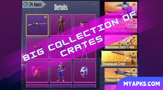 Simulador de caixas para PUBGM