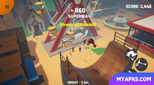 Jogo de Scooter Freestyle Flip 3D