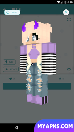 Skins HD para Minecraft 128x128