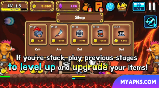 Tap Knight: Ataque do dragão