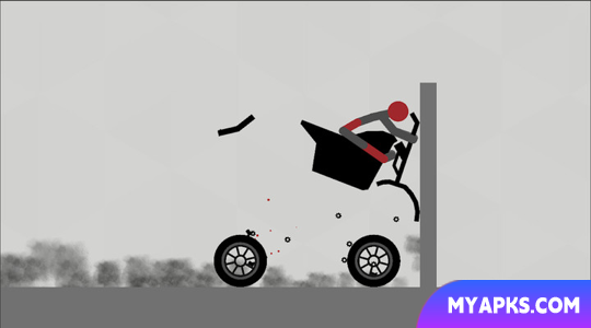 Stickman em queda