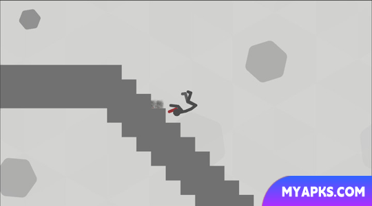 Stickman em queda