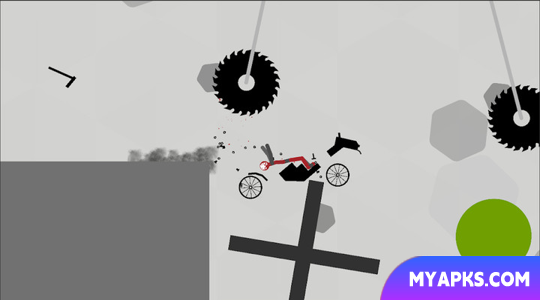 Stickman em queda