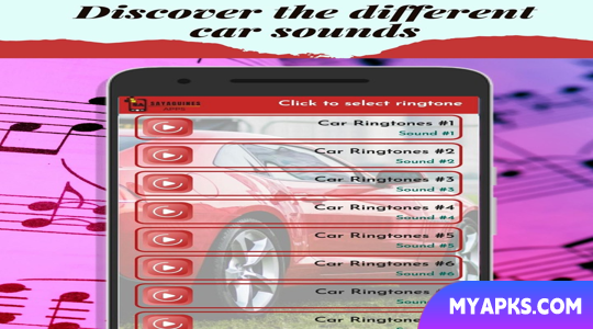 Sons de carruagem tons de carro