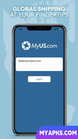 Aplicativo MyUS Global Shipping