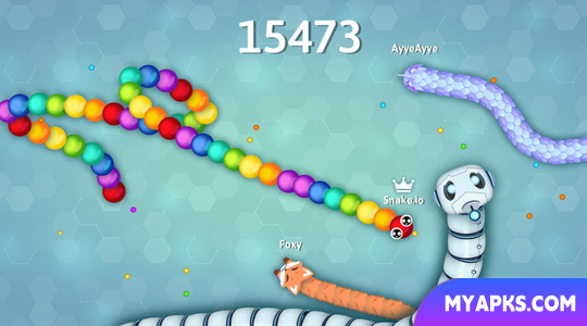 Snake.io - Jogo divertido do Pacman.io!