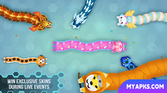 Snake.io - Jogo divertido do Pacman.io!