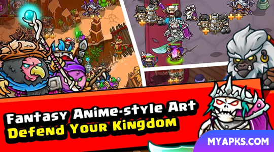 Crazy Tower Defence Story: jogo de defesa de torre com cartas