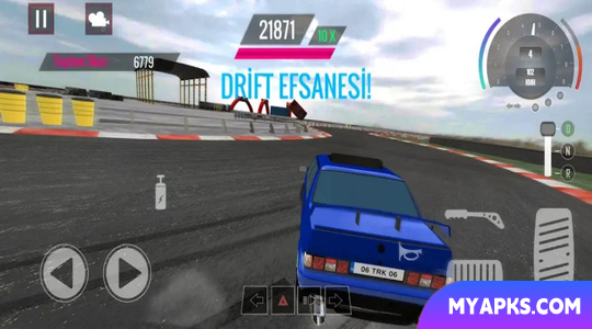 Jogo de corrida e drift de carro real