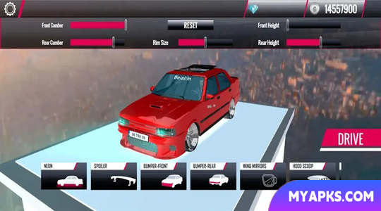 Jogo de corrida e drift de carro real
