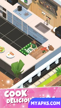 História do restaurante: Decoração e cozinha
