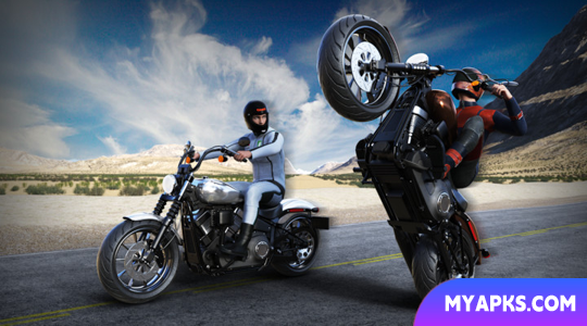 Motorway Stunts Motorcycle - Jogos de corrida em RV