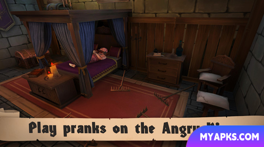 Angry King: pregando peças no Angry King