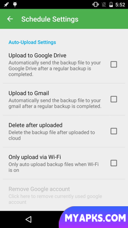 Super Backup: SMS, contatos, histórico de chamadas