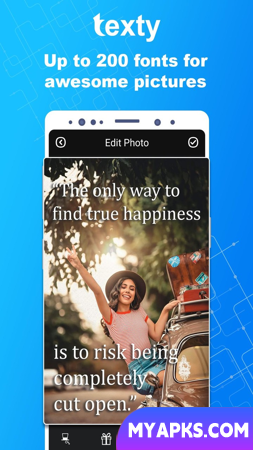 Texty - Editor de texto em fotos