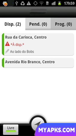 FAIXA DE PREÇOS X - Motorista