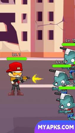 Idle Zombie Survival: Guerra de RPG
