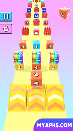 Jelly Run 2048