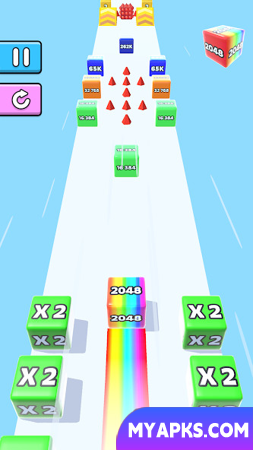 Jelly Run 2048