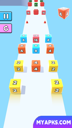 Jelly Run 2048