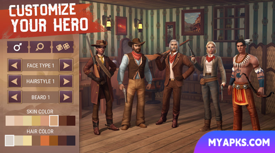 Westland Survival: Jogos de caubói