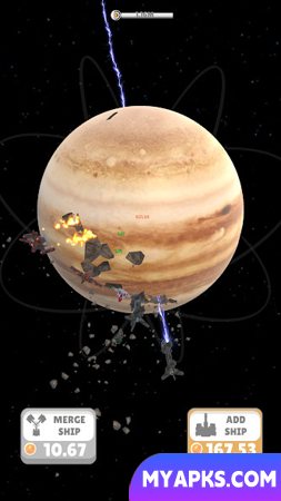 Destroy Planets Idle Game