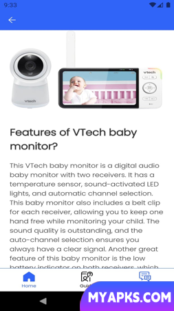 Monitor de bebê Vtech