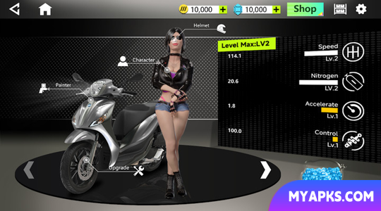 Spd Moto Dash2: Simulador real