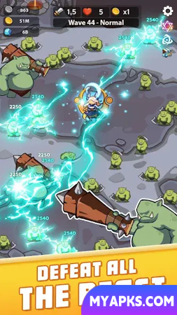 Empire Kingdom: Jogo de defesa de torre ocioso