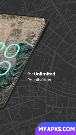 Cartogram - Papel de parede de mapa ao vivo