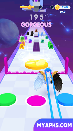 Dancing Hair - Music Race 3D
