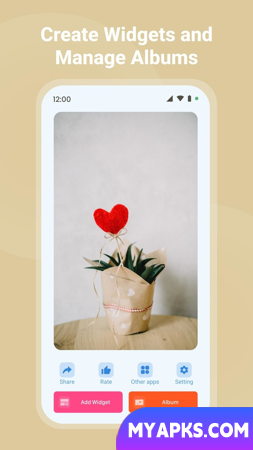 Photo Widget - Widget simples