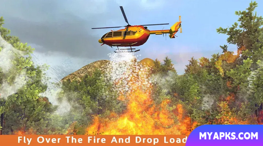 Helicópteros de combate a incêndios