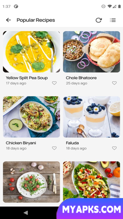 Demonstração da hora da receita: Flutter Wor