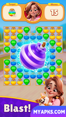 Dream Mania - Jogos de combinar 3