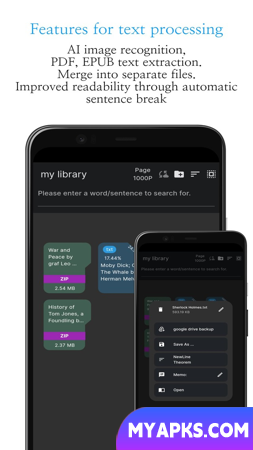 Visualizador de texto de código aberto