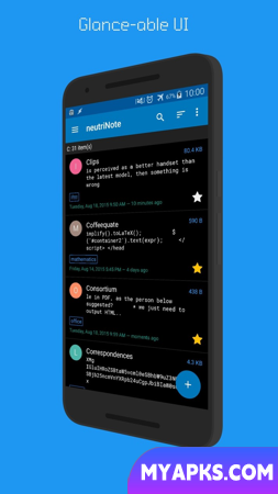 neutriNote: notas de código aberto