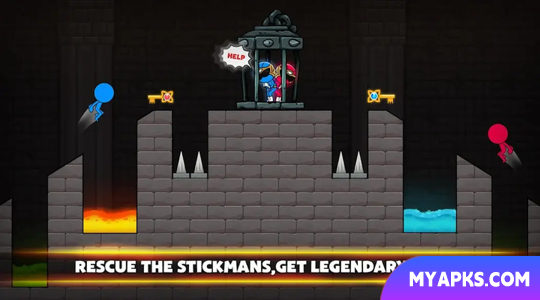 Duelo de guerreiros Stickman